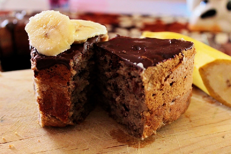 Postre de Pastel de Plátano