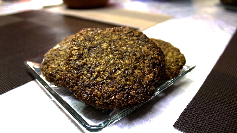 Postre de Galletas de Linaza